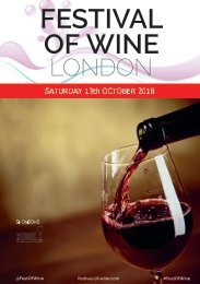 London Festival of Wine 2018 | Wine Tasting Catalogue