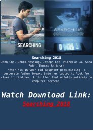 Download Watch Streaming Korean Movie Searching 2018 Full Online Free