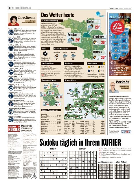 Berliner Kurier 21.09.2018