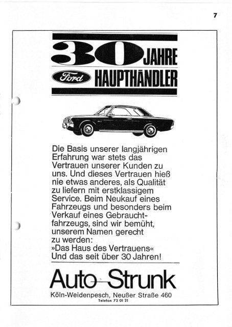 Der Burgbote 1967 (Jahrgang 47)