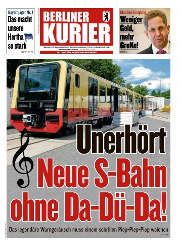 Berliner Kurier 24.09.2018