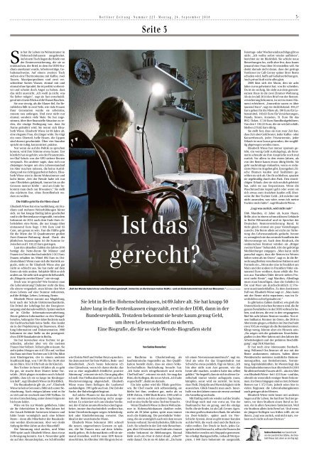 Berliner Zeitung 24.09.2018
