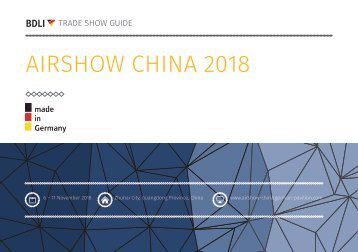 Tradeshow Guide Airshow China 