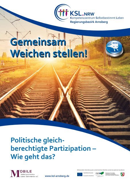 Gemeinsam Weichen stellen