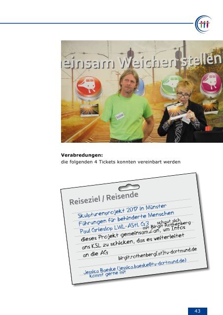 Gemeinsam Weichen stellen