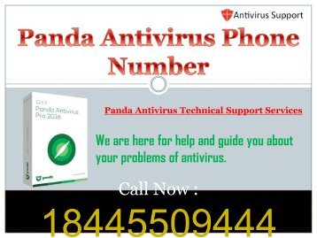 Panda Antivirus Phone Number