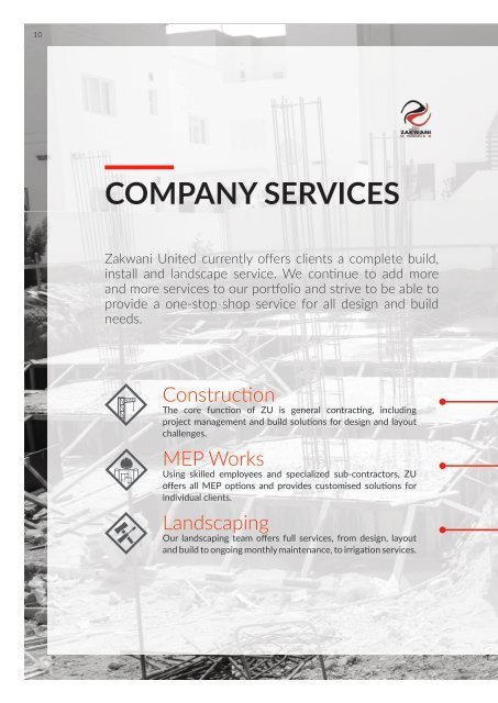 Zakwani United Company Profile