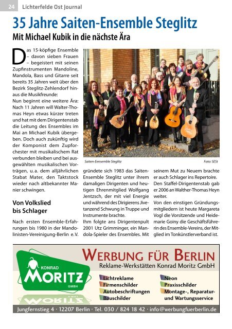 Lichterfelde Ost Journal Okt/Nov 2018