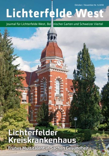 Lichterfelde West Journal Okt/Nov 2018