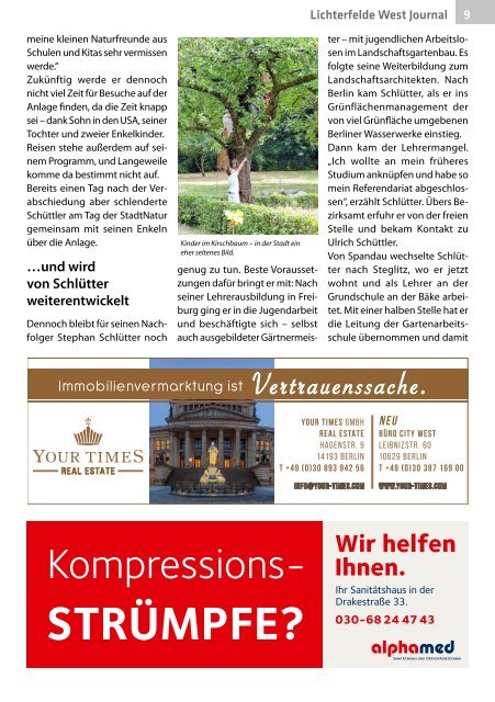 Lichterfelde West Journal Okt/Nov 2018