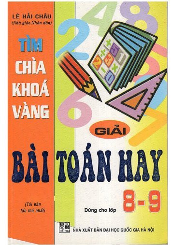 Tìm chìa khóa vàng giải các bài toán 8,9