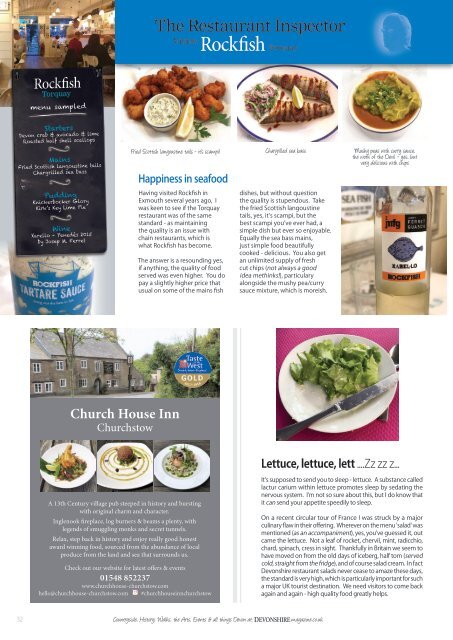 Devonshire's East Devon magazine September October 2018