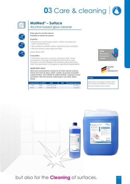 Product Catalogue MaiMed GmbH