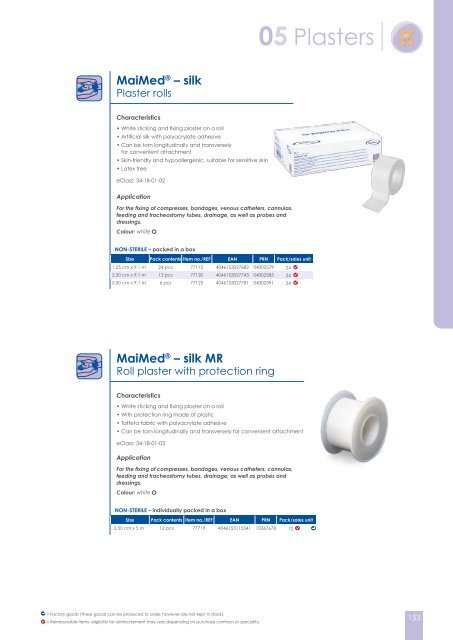 Product Catalogue MaiMed GmbH