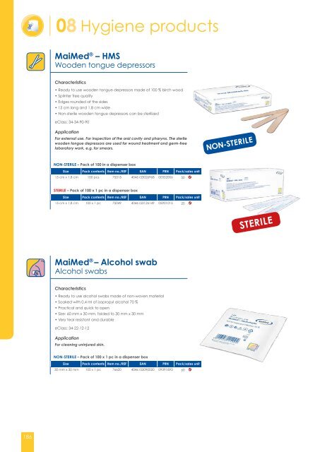 Product Catalogue MaiMed GmbH