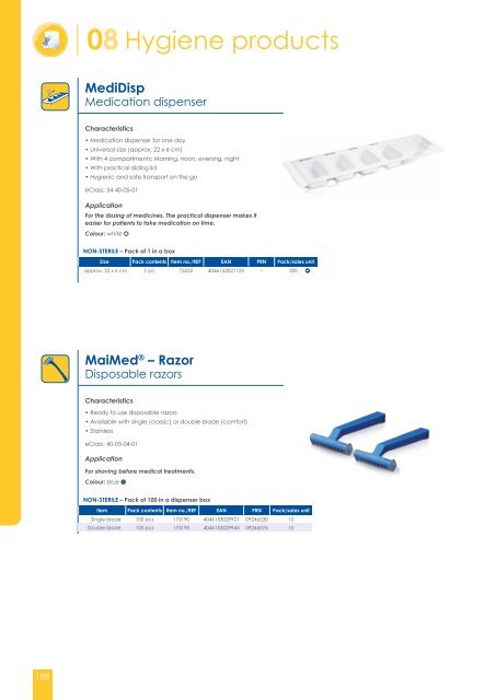 Product Catalogue MaiMed GmbH