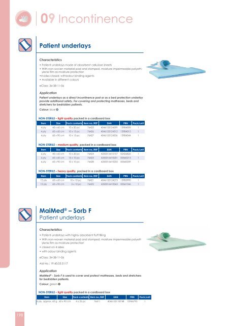 Product Catalogue MaiMed GmbH