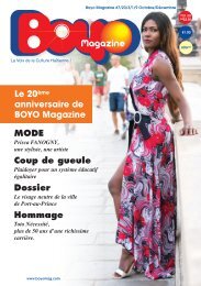 Impression BOYOMagazine OctDéc 2018