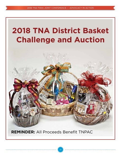 2018 TNA and TSNA Joint Annual Conference