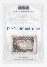 Programm Anreise - DWA - Deutsche Wertpapierauktionen GmbH
