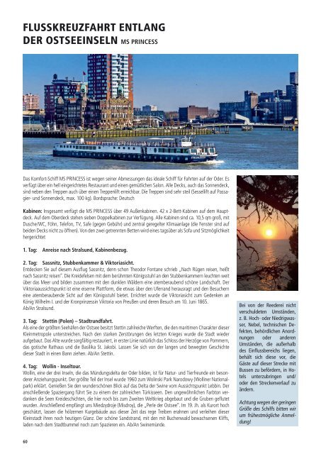 Travel magazine "Reisen 2018" for "Reisebüro Müller"