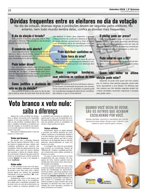 Jornal do Rebouças - 2ª Quinzena de Setembro 2018