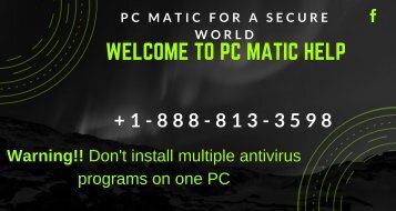 PC Matic Contact Number +1-888-813-3598