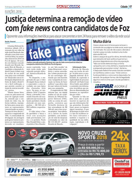 GAZETA DIARIO 689