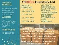 Used Office furniture Disposal Auckland