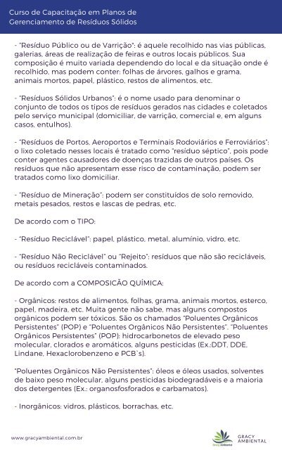 APOSTILA CURSO DE PGRS - QUINTA TURMA