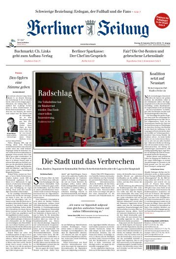 Berliner Zeitung 25.09.2018
