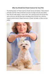 2 Article Flower Essences for Pets