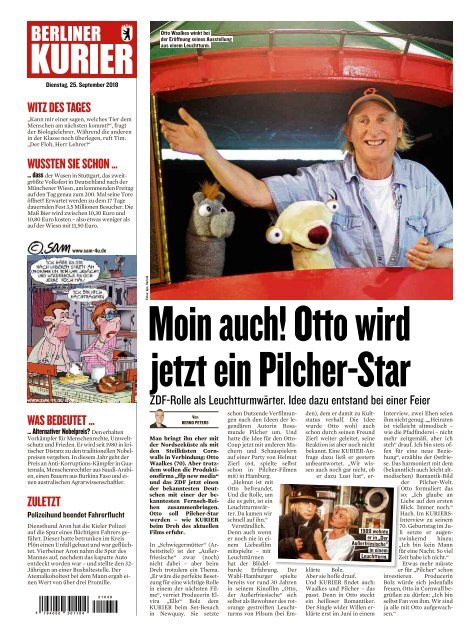 Berliner Kurier 25.09.2018