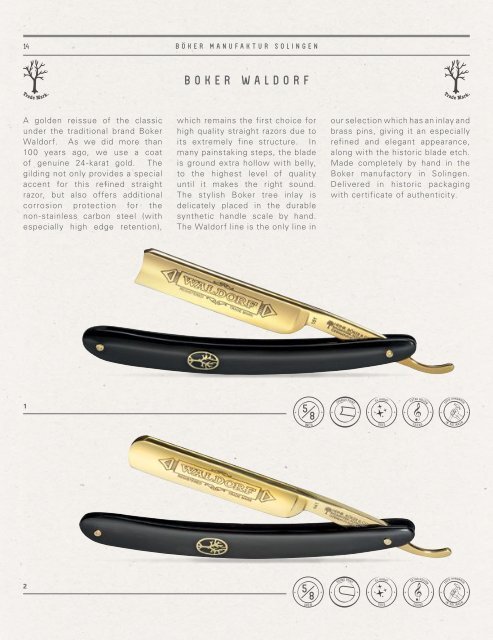 Boker Barbers Corner | BUSA Edition 2017 / 2018 