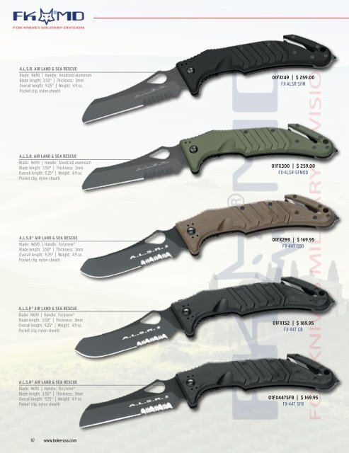 Fox Knives | BUSA Edition 2018 / 2019