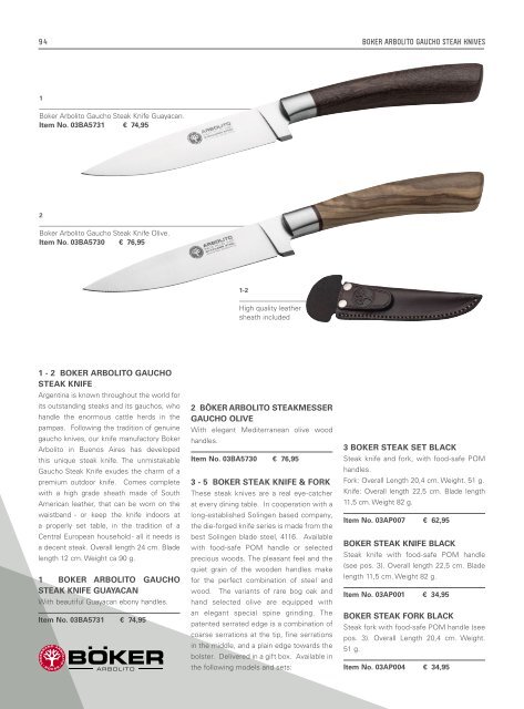 Boker Knifestyle | EN Edition 2018 / 2019