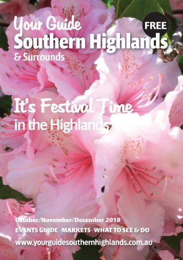 YOUR GUIDE SOUTHERN HIGHLANDS OctNovDec