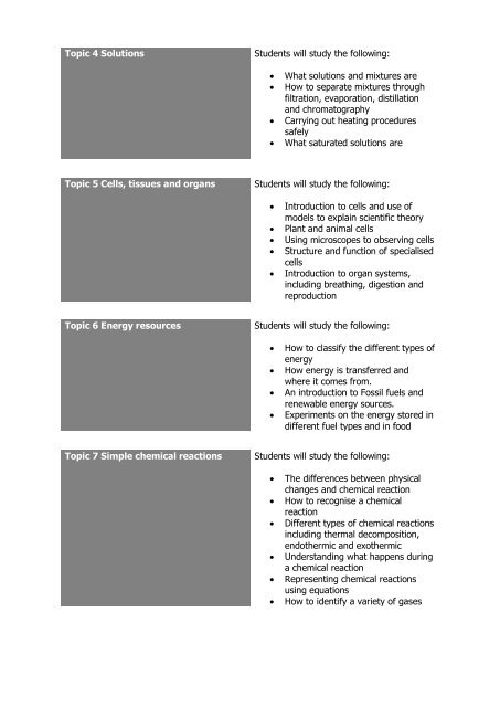 Year 7 Curriculum Information Booklet 2018 - 2019