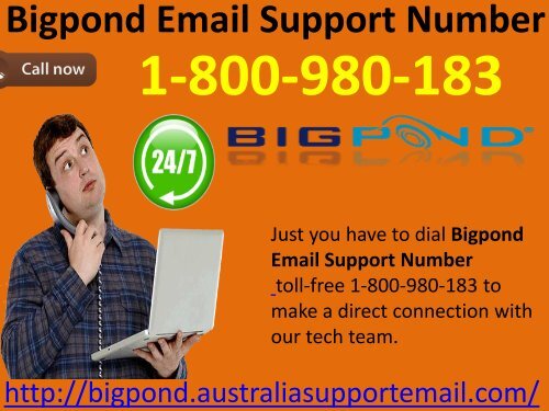 Update Bigpond Account Via Email Support Number 1-800-980-183