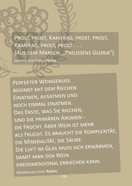 Stadtgemeinde Bad Vöslau - WEISE WEIN ZITATE