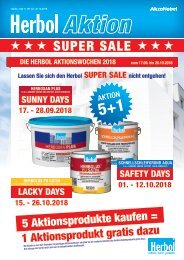 Herbol Super Sale 17.09. - 26.10.18