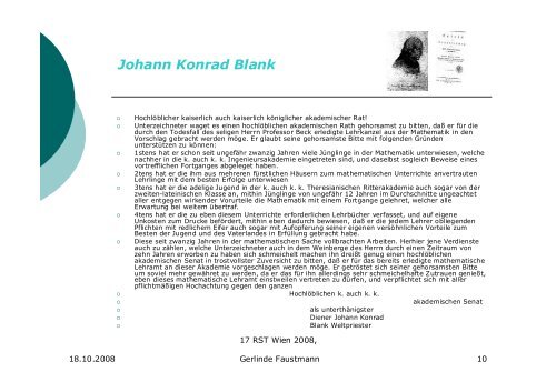 (Logarithmen-)Tafelmacher Johann Konrad Blank