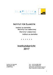 Institutsbericht 2017