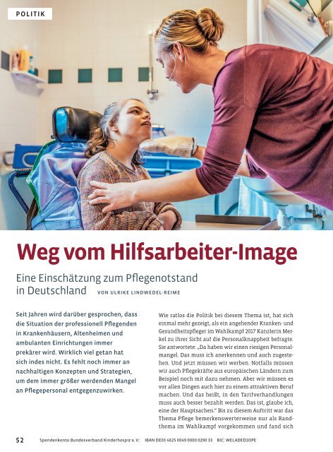 Magazin 365 Tage fürs Leben Bundesverband-kinderhospiz e.V. - No. 6