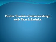 modern trends in ecommerce design