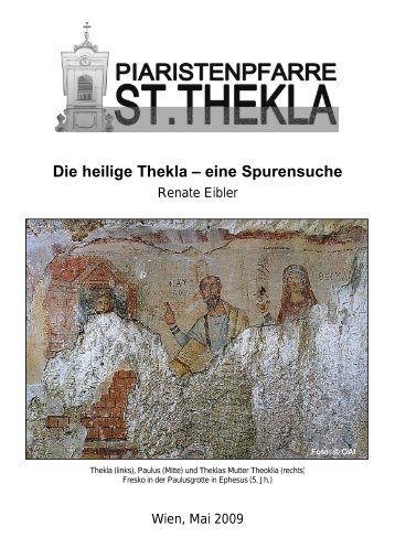 Die heilige Thekla – eine Spurensuche