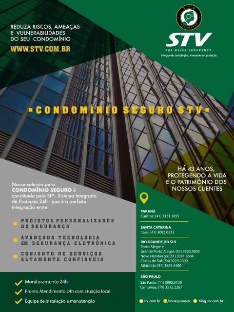 Agosto/2018 - Revista Condominium 18