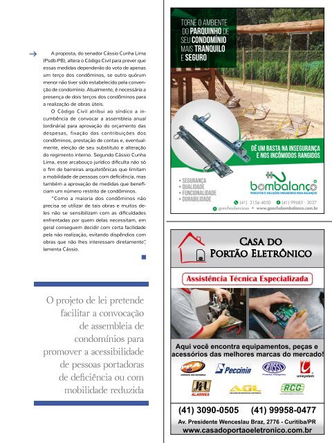 Agosto/2018 - Revista Condominium 18