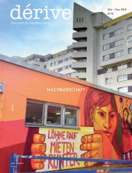 Nachbarschaft / dérive - Zeitschrift für Stadtforschung, Heft 73 (4/2018)