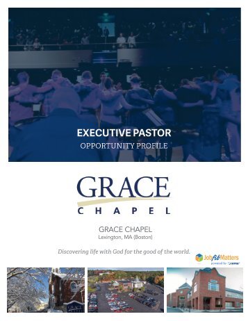 Grace Chapel Executive Pastor OP